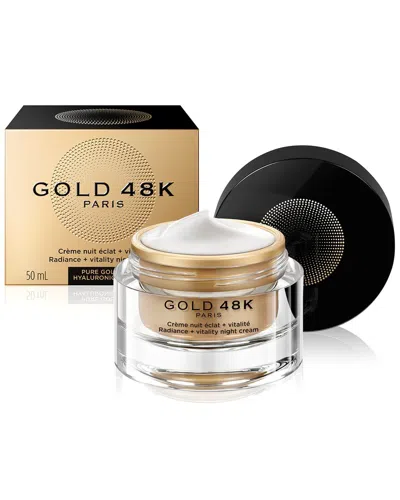 Gold 48k Unisex 1.7oz Radiance + Vitality Night Cream