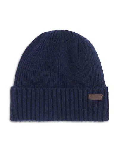 Barbour Carlton Beanie In Navy