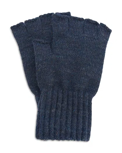Barbour Fingerless Gloves In Navy