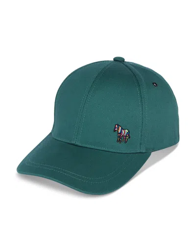 Shop Paul Smith Zebra Baseball Cap In Green