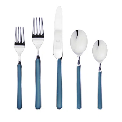Mepra Fantasia 20-piece Flatware Set In Blue