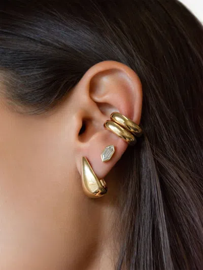 Anita Ko 18kt Yellow Gold Cosmo Ear Cuff In Gold