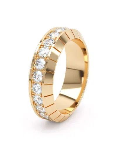 Loev 18kt Yellow Gold Eternity Diamond Ring In Gold
