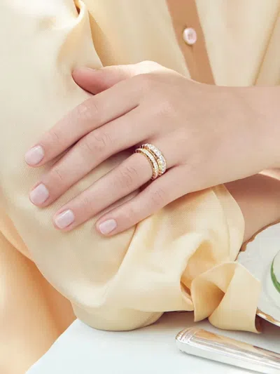 Loev 18kt Yellow Gold Eternity Diamond Ring In Gold