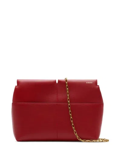 Burberry Snip Clutch Bag In Red