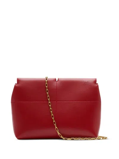 Burberry Snip Clutch Bag In Red