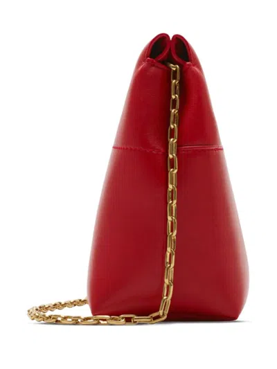Burberry Snip Clutch Bag In Red