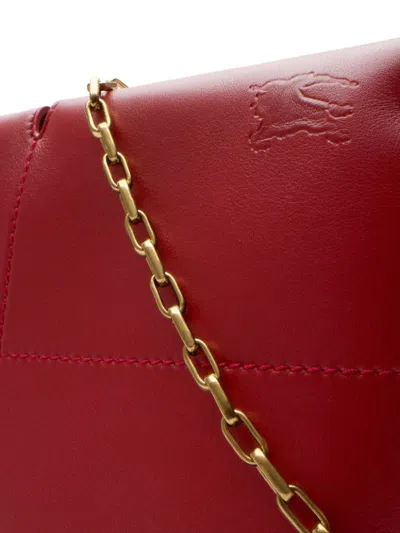Burberry Snip Clutch Bag In Red