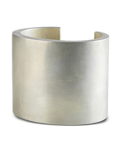 Parts Of Four Reduced Crescent Bracelet In Silver