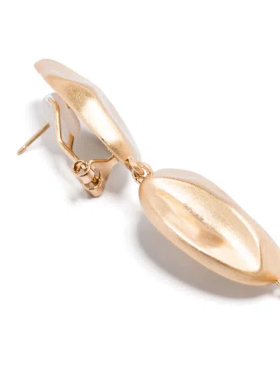 Cult Gaia Veda Dangle Earrings In Gold