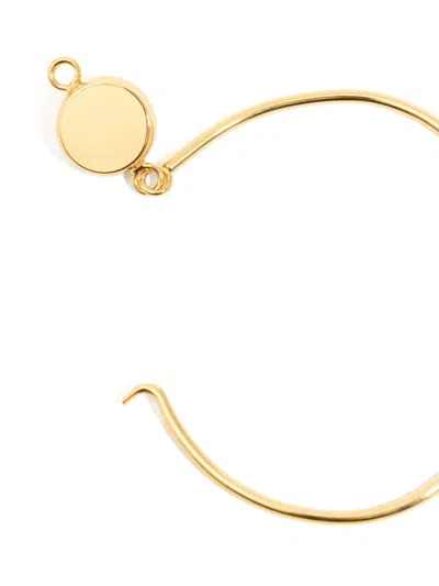 Shop Bimba Y Lola Logo-charm Bracelet In Gold