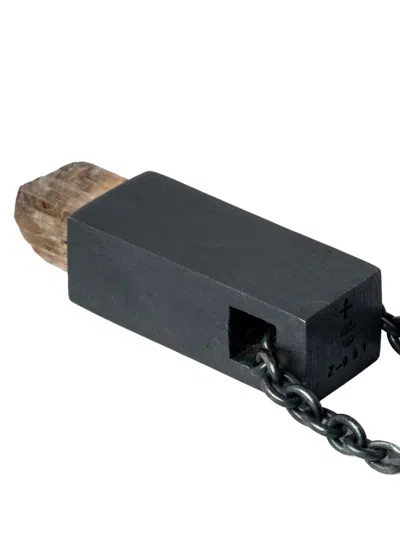 Parts Of Four Talisman Cuboid Necklace In Black