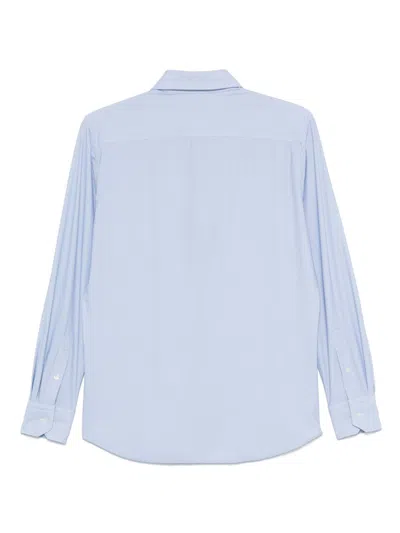 Dell'oglio Geometric-print Shirt In Blue