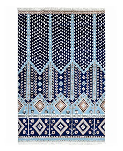 Timeless Rug Designs Hudson S3399 Area Rug, 3' X 5' In Blue