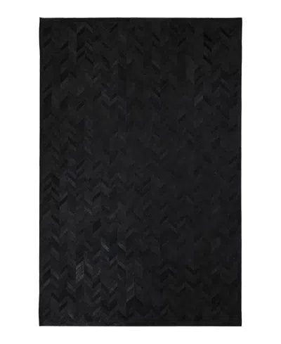 Timeless Rug Designs Meir S3339 Area Rug, 5' X 8' In Black