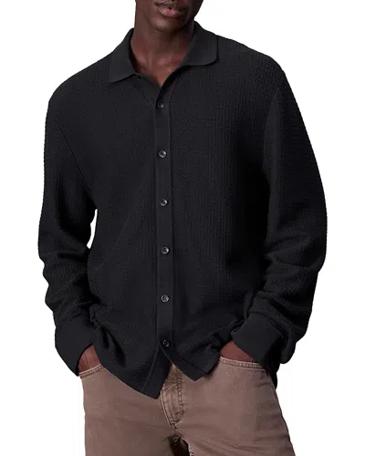 Rag & Bone Hayes Button Up Shirt Black In Black