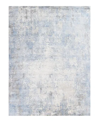 Exquisite Rugs Murano 4028 Area Rug, 5' X 8' In Silver/black