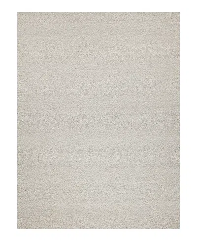 Exquisite Rugs Ferretti 5752 Area Rug, 2' X 3' In Silver/ivory
