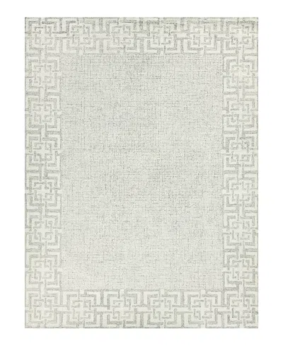 Exquisite Rugs Caprice 2706 Area Rug, 5' X 8' In Silver/ivory