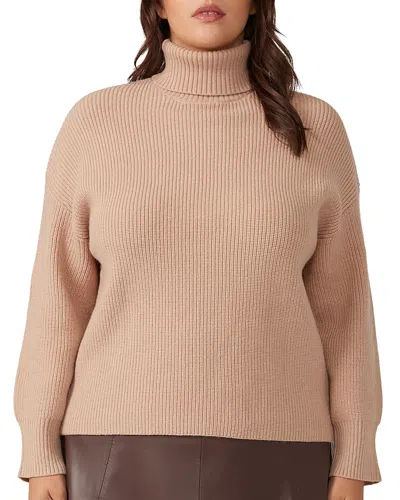 Shop Estelle Plus Cadence Knit Sweater In Beige