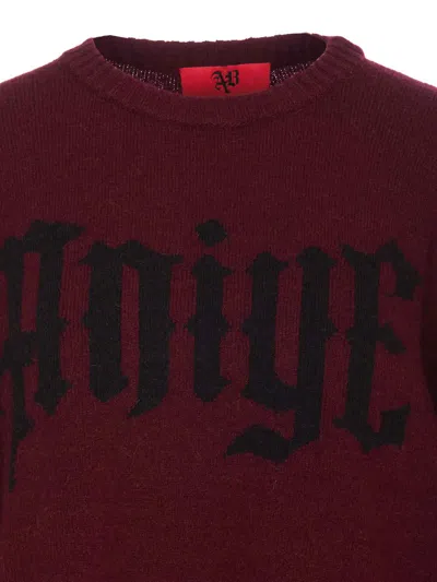 Shop Aniye By Aniye Sweater In Dark Red