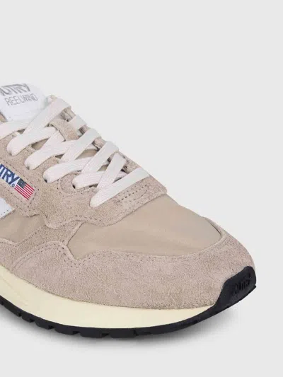 Autry Sneakers Basse Reelwind In Beige