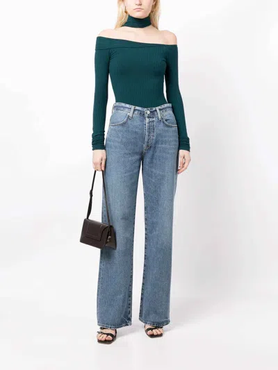 Citizen Of Humanity Straight Leg Jeans In Blue