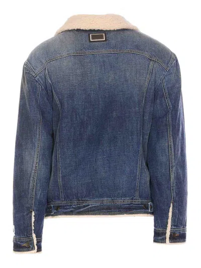 Shop Dolce & Gabbana Denim Jacket In Blue