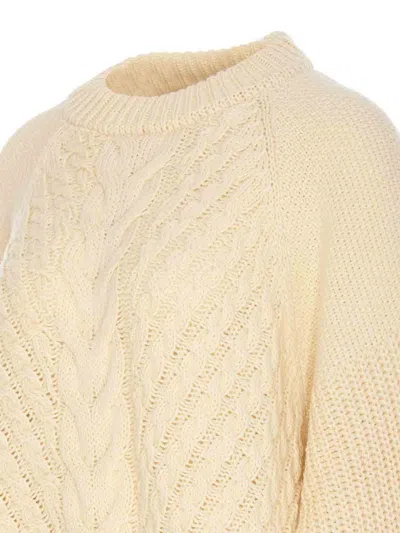 Shop Essentiel Antwerp Off White Grive Pullover