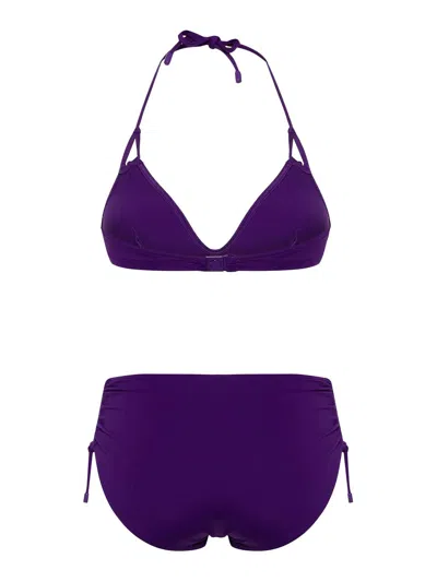 Eres Remix Java Bikini Set In Purple