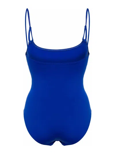 Eres Aquarelle Tank Swimsuit In Medium Wash
