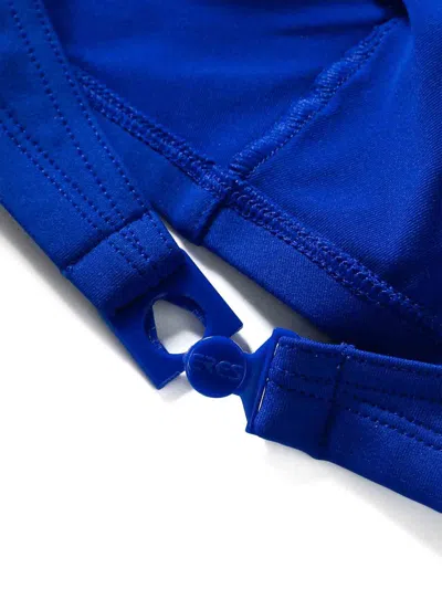 Eres Remix Java Triangle Bikini Set In Medium Wash