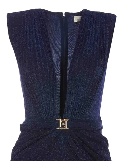 Elisabetta Franchi Dresses In Blue