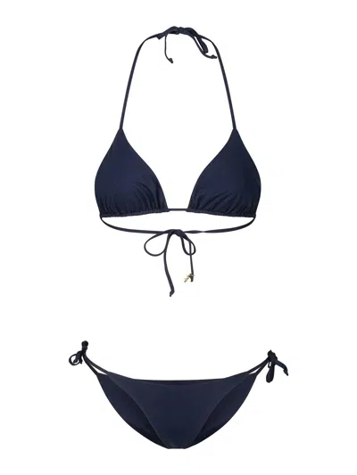 Fisico Cristina Ferrari Reversible Triangle Bikini In White
