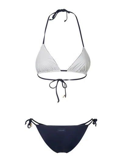 Fisico Cristina Ferrari Reversible Triangle Bikini In White
