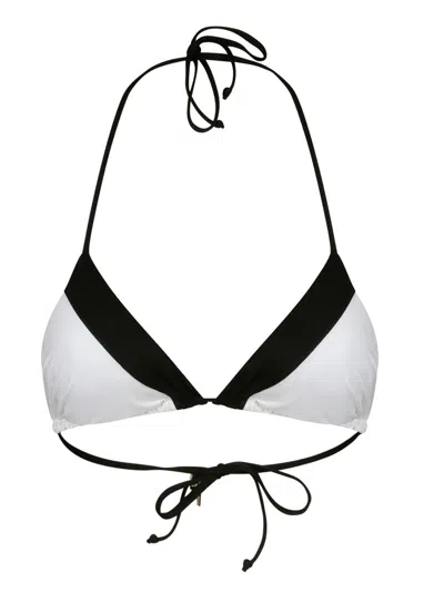 Fisico Cristina Ferrari Two-tone Bikini In White