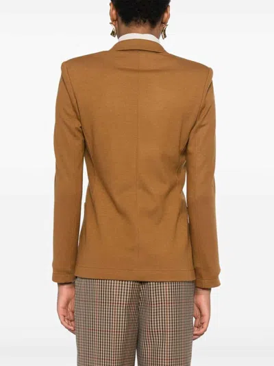 Harris Wharf London Wool Blazer In Camel