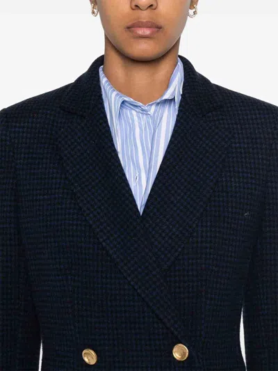 Harris Wharf London Blazer Pdp In Dark Blue