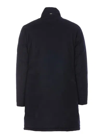 Herno Blue Navy Bomber In Blue