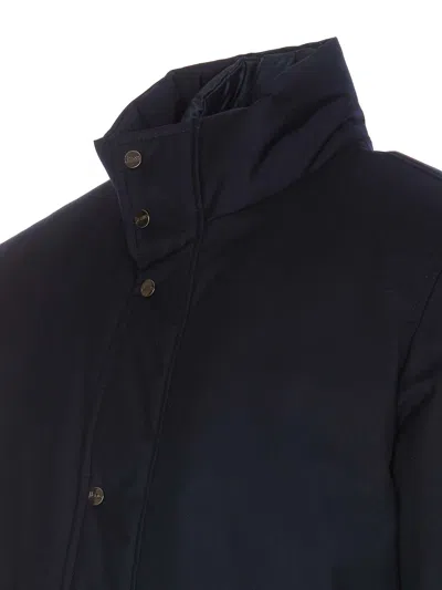 Herno Blue Navy Bomber In Blue