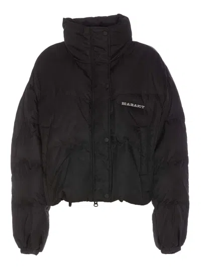 Isabel Marant Étoile Black Telia Puffer Jacket In Black