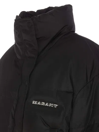 Isabel Marant Étoile Black Telia Puffer Jacket In Black