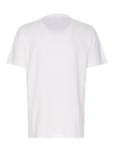 Marni Men's Logo Patch T-shirt In White