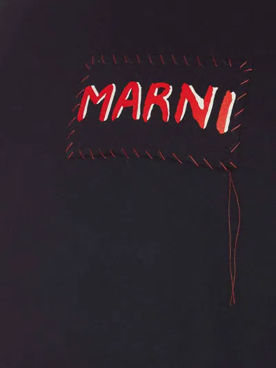 Marni T-shirt In Black