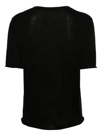 Lisa Yang Ava Cashmere Top In Black