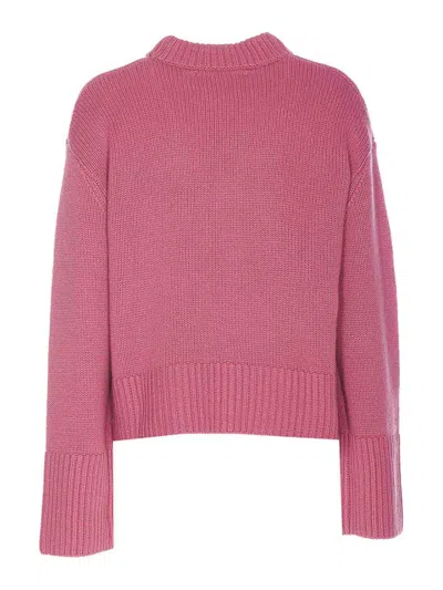 Shop Lisa Yang Pink Sony Sweater In Nude & Neutrals