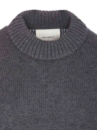 Lisa Yang Grey Sony Sweater In Grey