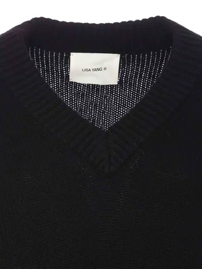 Lisa Yang Black Aletta Sweater In Black