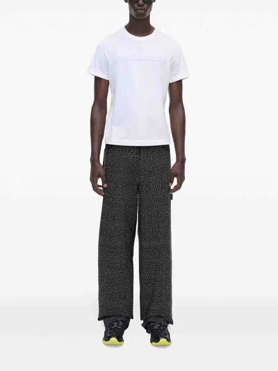 Marc Jacobs Glam Crystal Oversized Jeans In Black