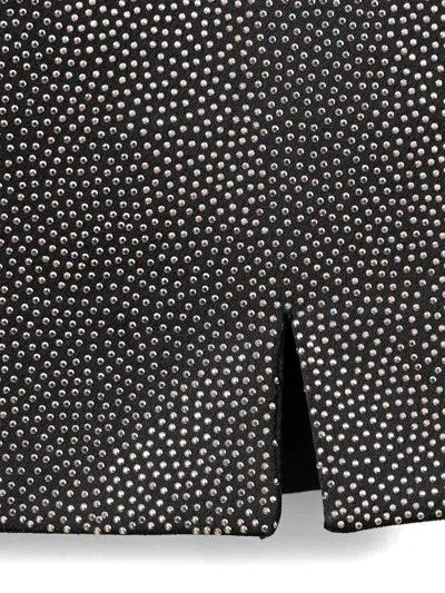 Marc Jacobs Studded Sleeveless Mini Dress In Black